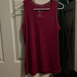 Magenta Nike Dri-Fit tank top!